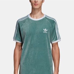 Men’s L Velour Adidas Tee